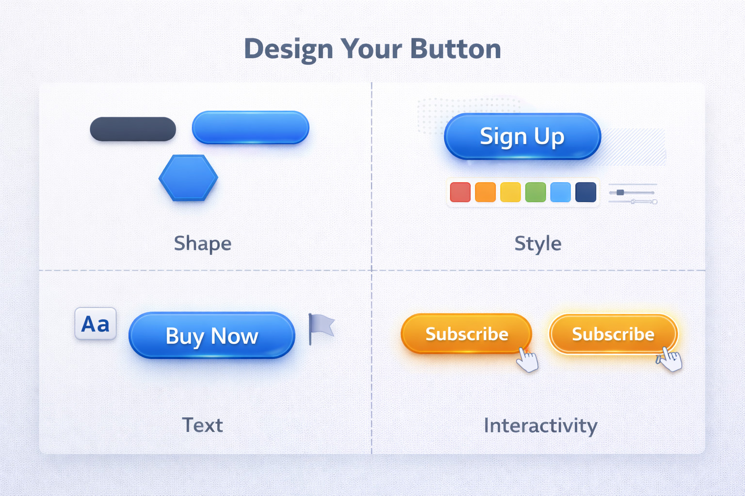 Embedding an SVG button directly into a website