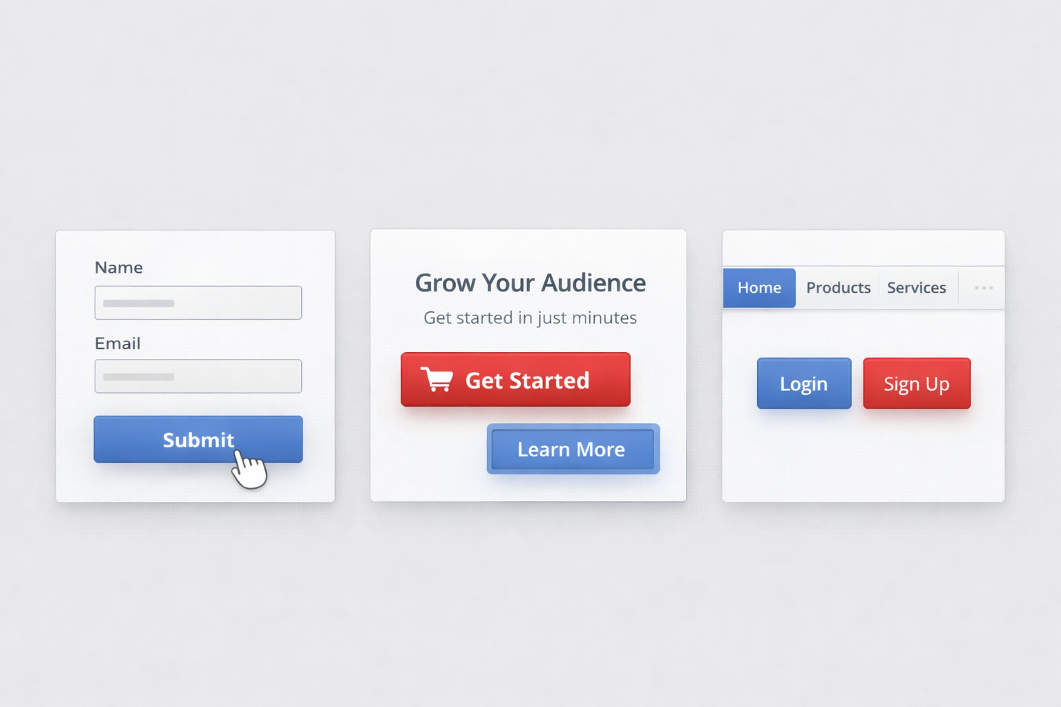 Consistent button styles